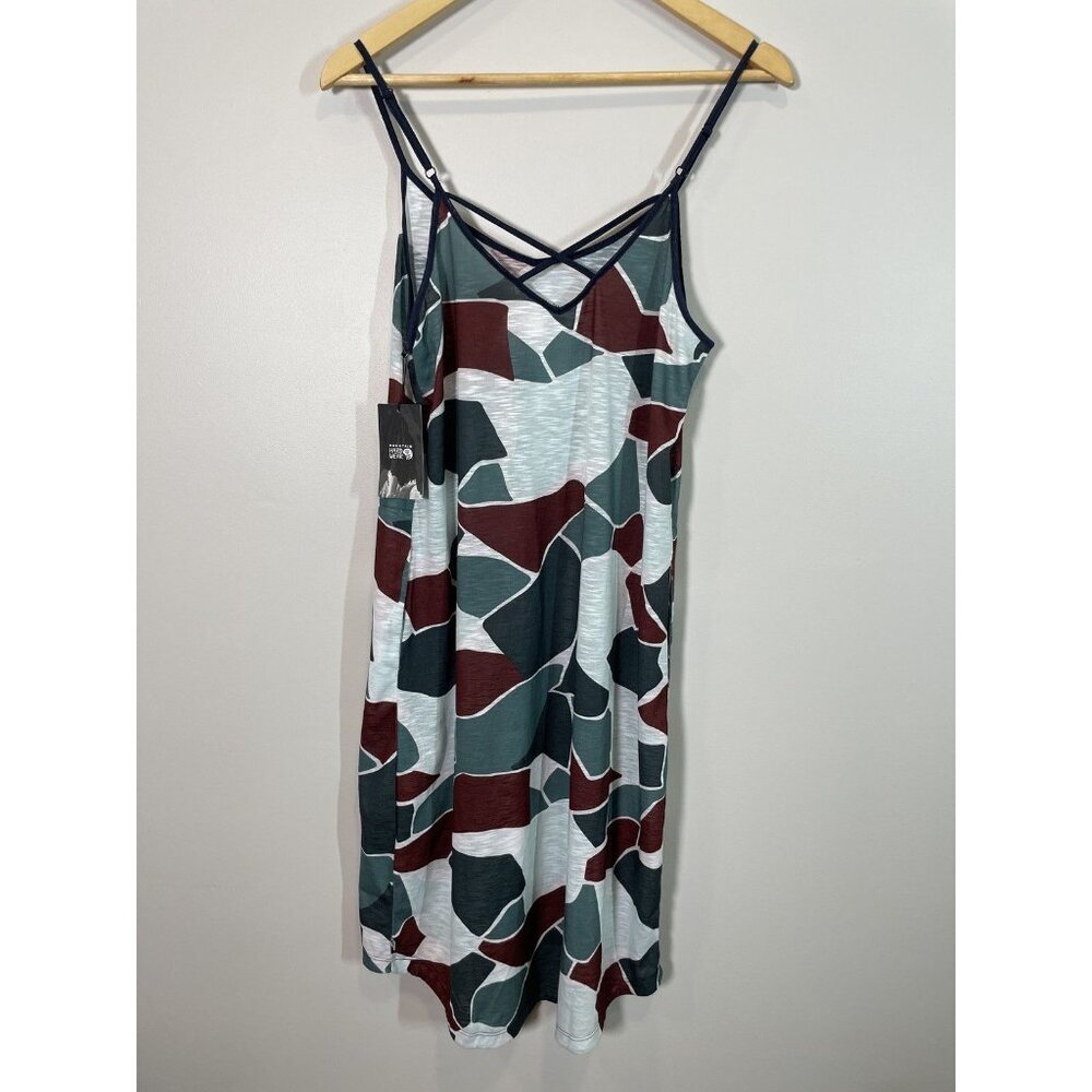 Mountain Hardwear Womens Everyday Perfect Dress Size M Colorful Abstract Pattern